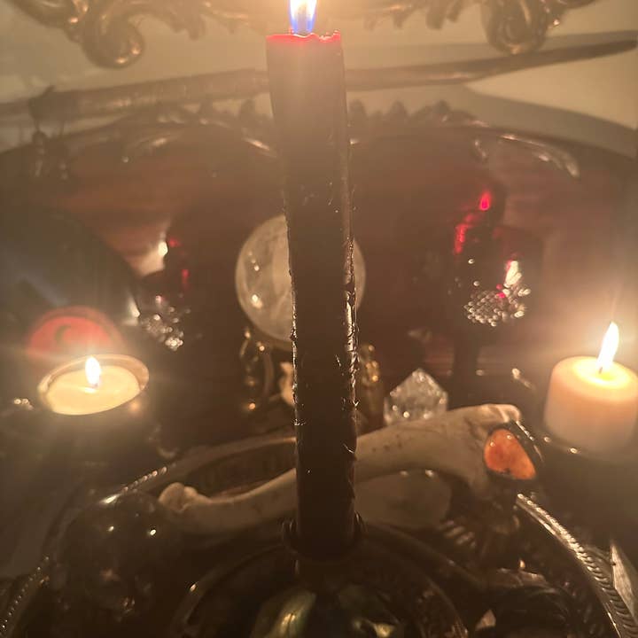 Astral Eye - Wholesale Tapered Candle/Candlestick - The Keeper ‘Hekate’ Devotion Candle0