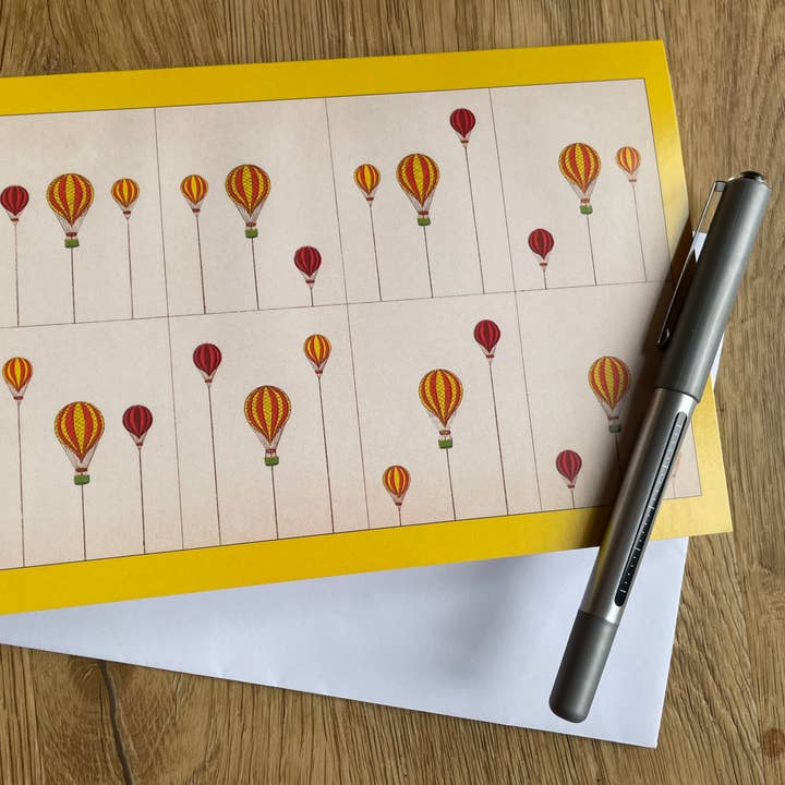 Ballonnen Wenskaart voor wholesale door Ninaskadesigns