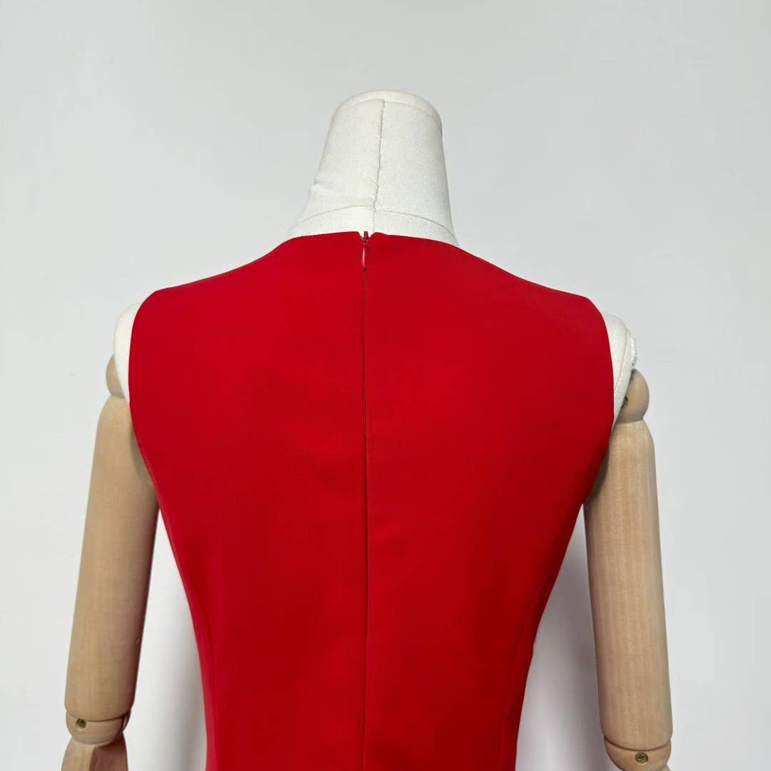 Productseeker - Wholesale Dress - Women's - DR750Y Sleeveless 3D Floral Embroidered Elegant Long Dress15