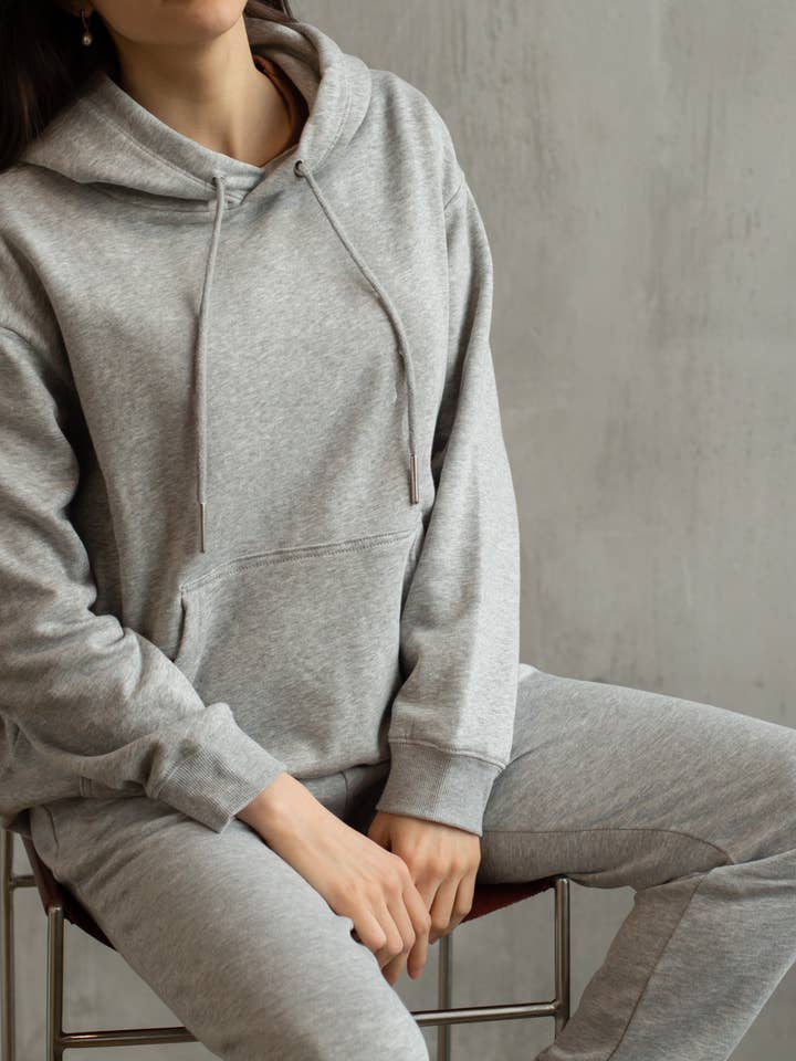 Verdant Universe – Großhandel Hoodie – Unisex – Pullover-Kapuzen-Sweatshirt aus 100 % Bio-Baumwolle