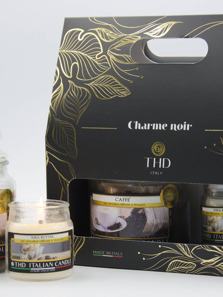 Gift Box Charme Noir X2 Gourmet for wholesale by Thd Tophouse