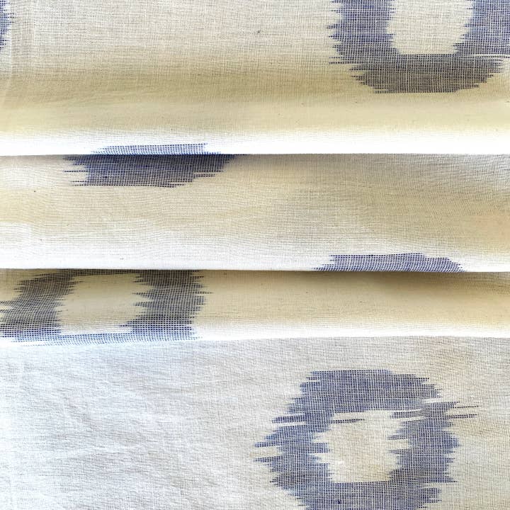 Indigo Handloom - Wholesale Fabric - Handloom IKAT 100% Khadi Cotton IHF-5591