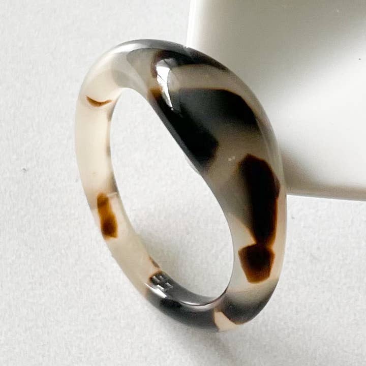 8 Pack - Ruyi Dome Ring Collection for wholesale by Fenna&Fei