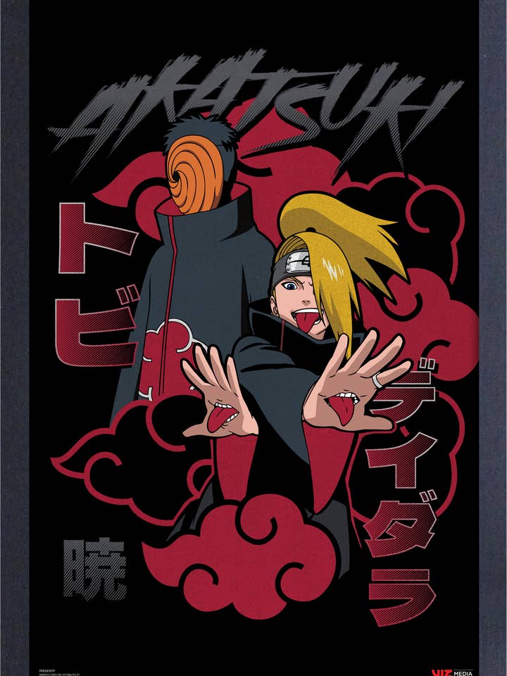 Naruto- Deidara and Tobi Naruto Shippuden - Gaara 11x17 Framed Poster for wholesale by Pyramid America