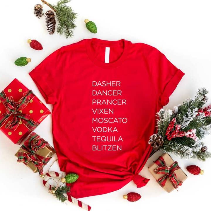 Rouge Thé Vodka Tequila Blitzen en vente sur Faire