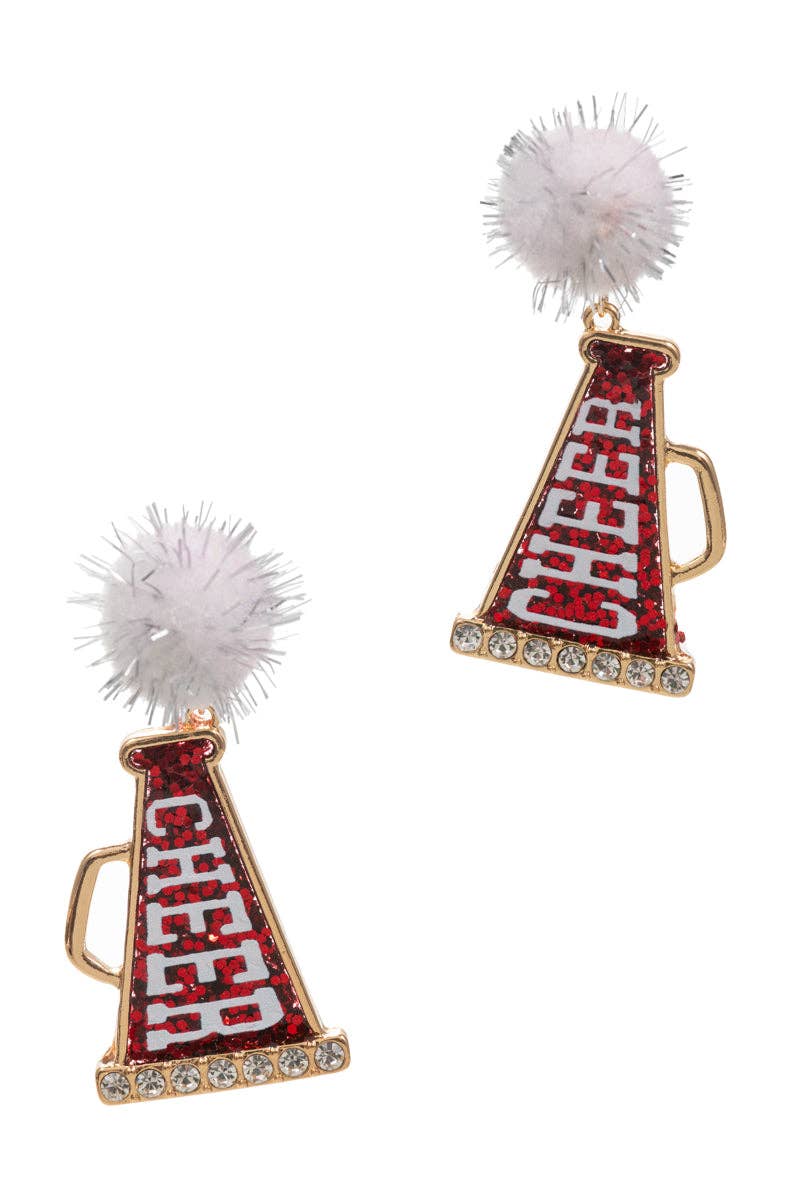 Designature New York – Großhandel Ohrstecker – Spieltag Jubel Megafon Acryl Ohrstecker10