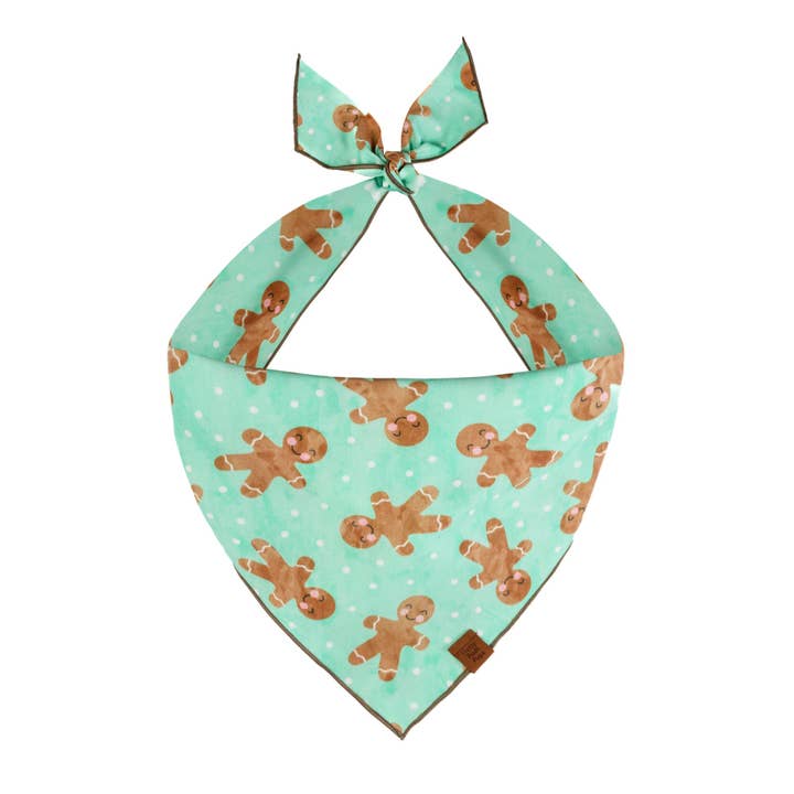 Bandana pour chien en pain d'épice pour la vente par Pretty posh pups