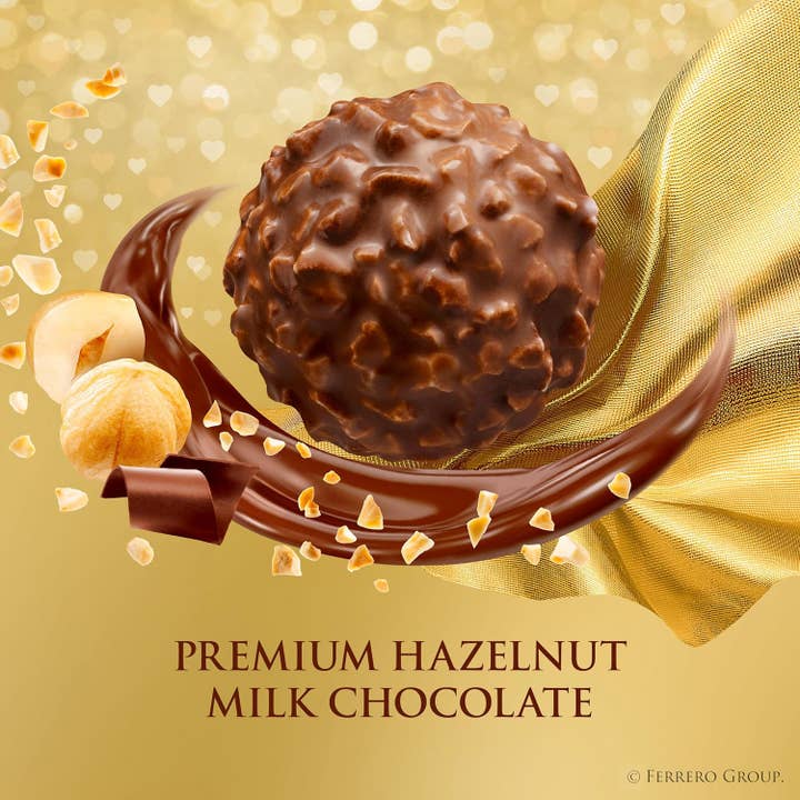 Horizon Top Market - Wholesale Chocolate Box - Ferrero Rocher - Christmas Chocolate Tray - 12-piece/5.3 oz2