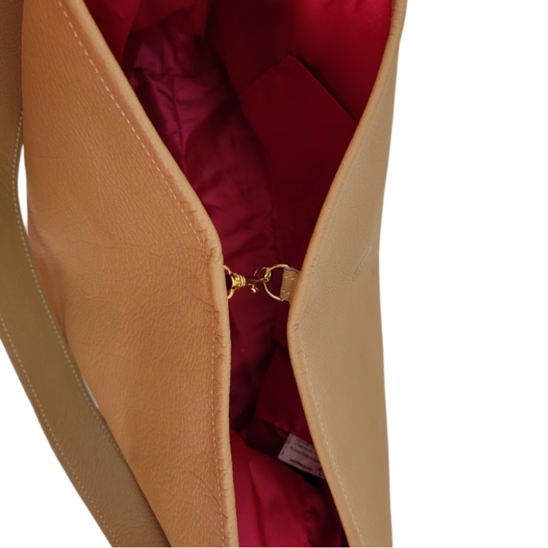 Beaudin – wholesale Shoulder bag – women's – Sheila Shoulder Bag In Mocha Mousse Leather | Upcycled LV4