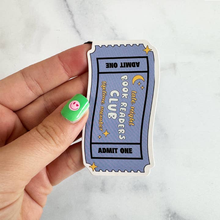 Late Night Magnetic Bookmark for wholesale by Pepper Pop