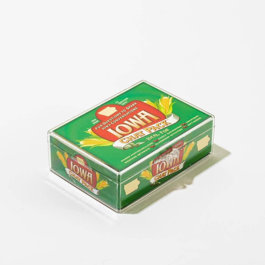 William Randall Publishing - Wholesale Card Game - Iowa Chat Pack Conversation Starter Card Game