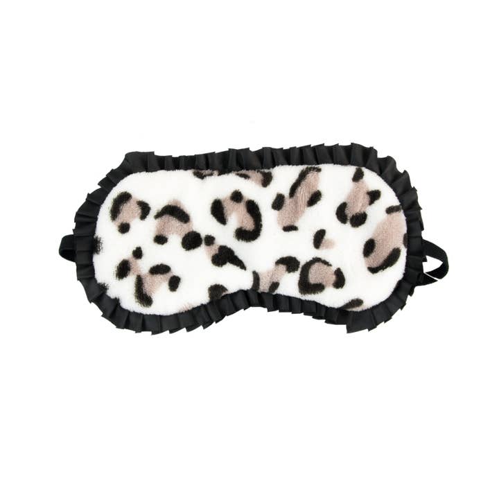 The Vintage Cosmetic Company Sleep Mask Leopard Print for wholesale by Beauty Pro