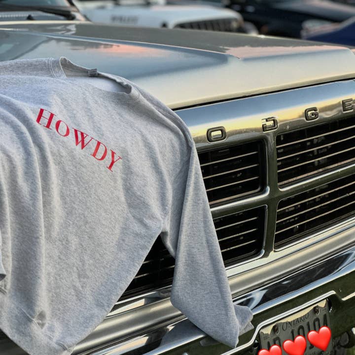 HOWDY CREWNECK for wholesale by Wild & Wanted