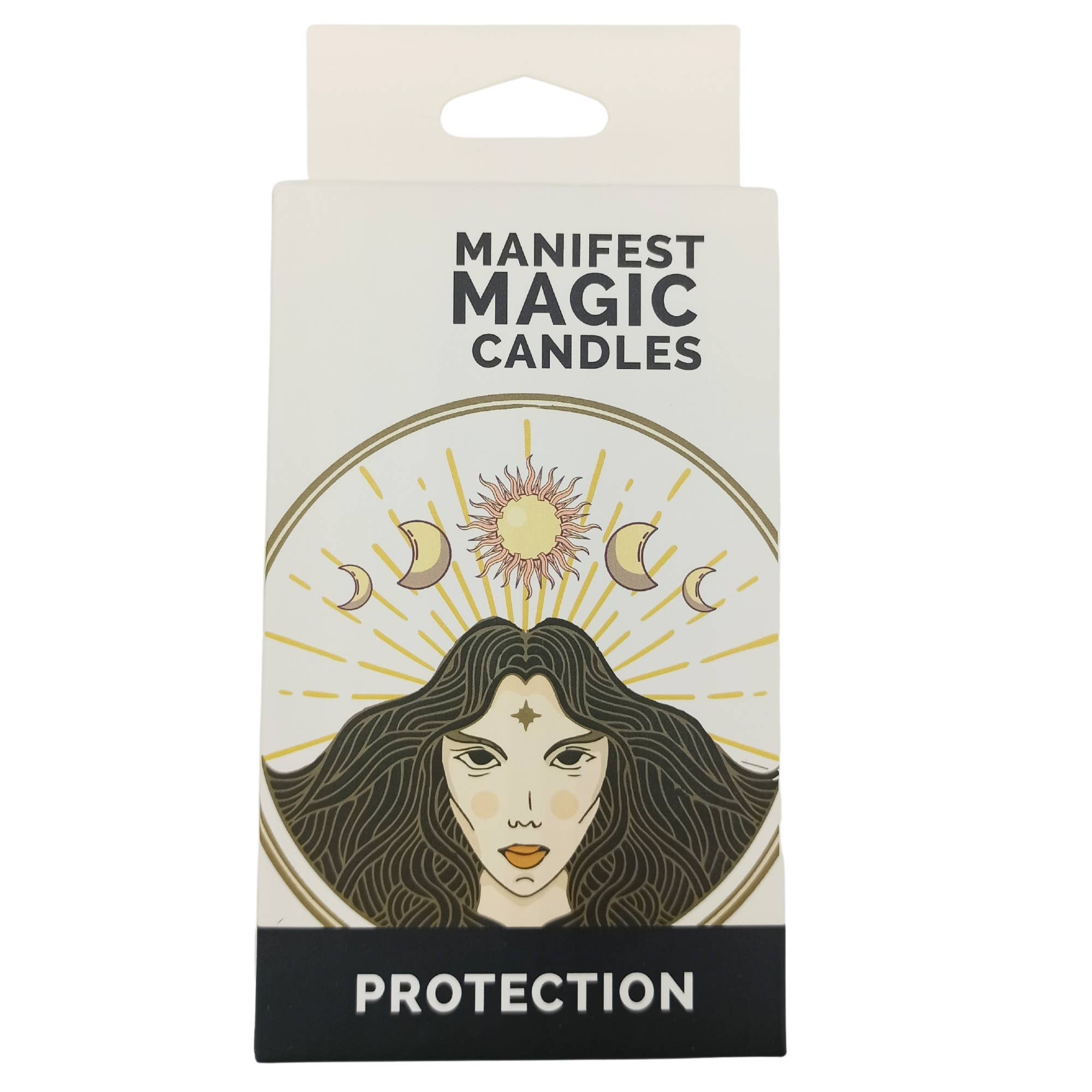 Ancient Wisdom – wholesale Tapered candle/candlestick – Manifest Magic Candles (set of 12) - Protection1