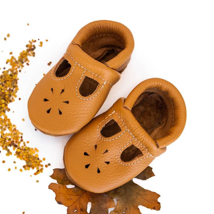 Honey T-Strap Shoes Baby and Toddler for wholesale by Starry Knight Design