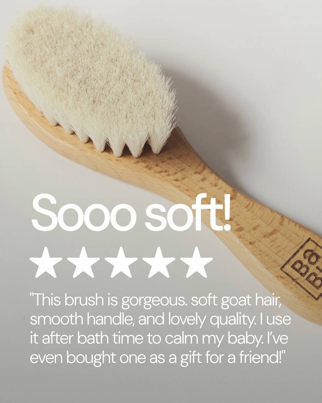 Babu – wholesale Hårborste/kam - Barn och baby – Träbabysborste3