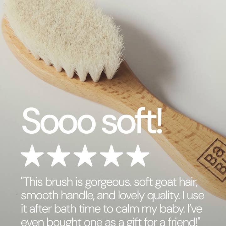 Babu – wholesale Hårborste/kam - Barn och baby – Träbabysborste3