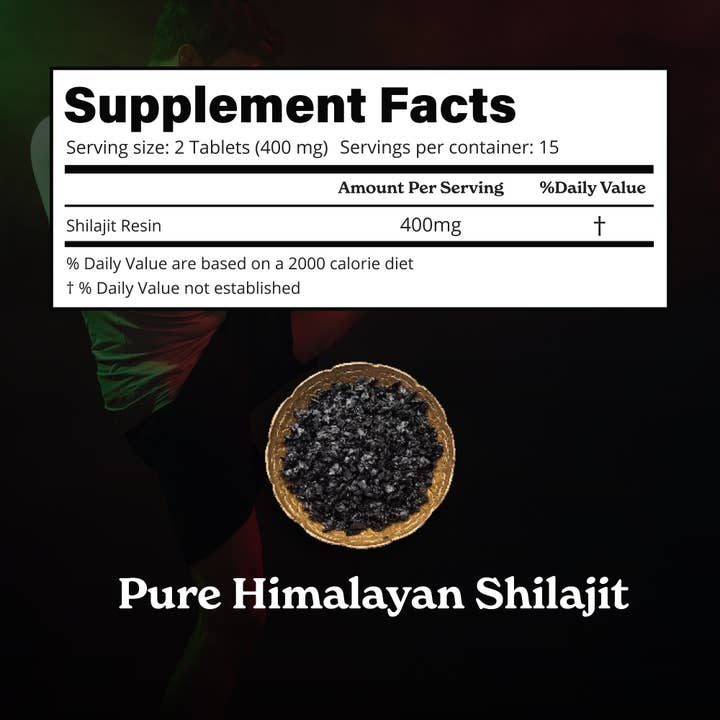 Azuretale INC - Wholesale Oral Supplement/Vitamin - Shilajit Dry Drops1