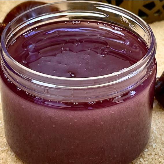 Body scrub brun farin & figur for engroshandel hos Smooth Skin Club