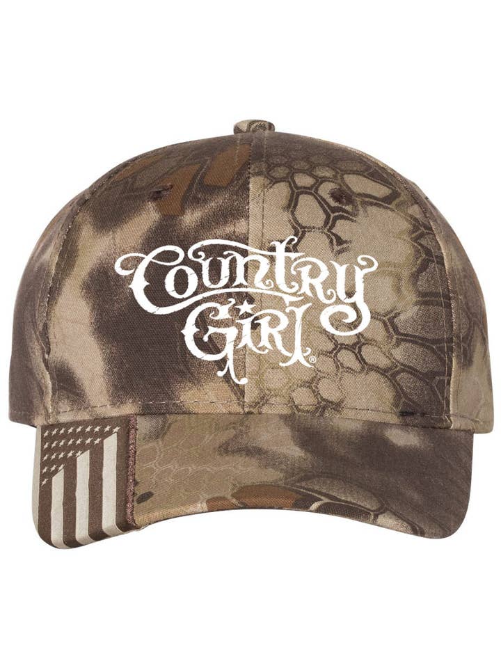 Sombrero Country Girl® Desert Camo con logotipo CG para venta al por mayor de Country Girl Store