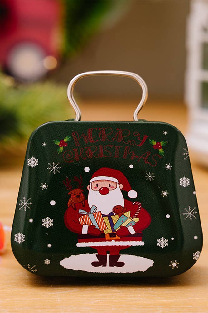 UNISHE - Wholesale Christmas Decoration - Christmas Home Decor Iron Candy Box HB0612