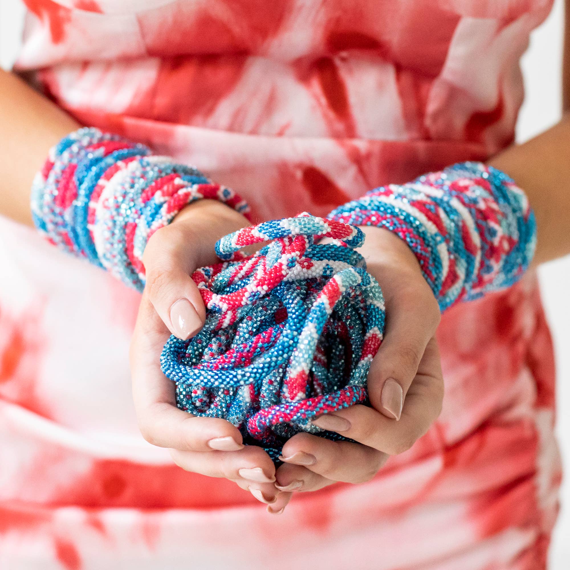 Aid Through Trade - Wholesale Jewelry Set - The Original Roll-On® Bracelet Firecracker - Set of 123