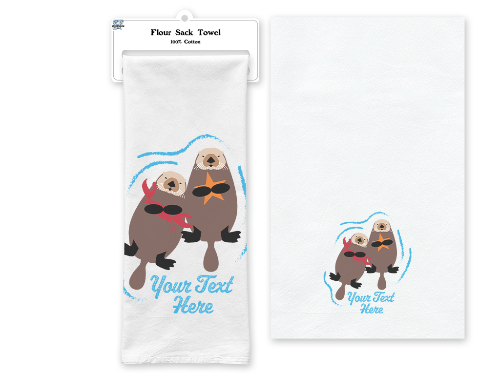 SF Mercantile - Wholesale Tea Towel - Customizable Flour Sack Tea Towel 22" x 36"6