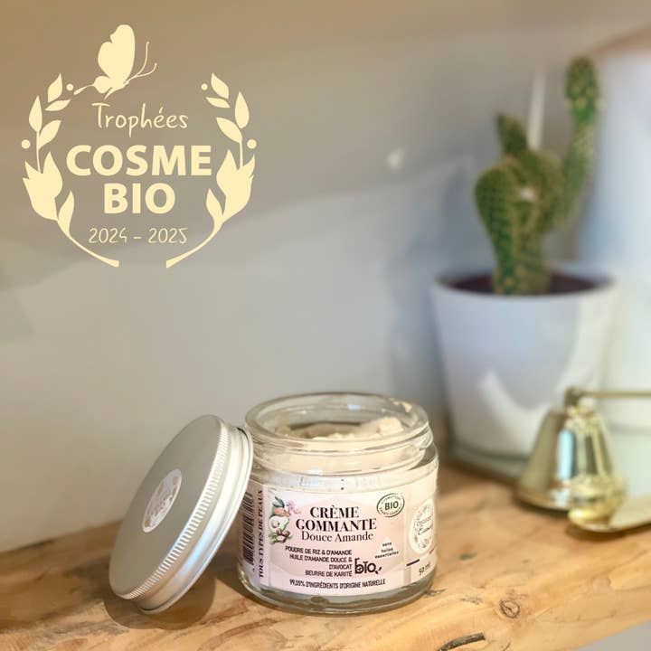Cocoon’Essence - Wholesale Facial Exfoliant/Scrub - Certified organic sweet almond scrub cream6