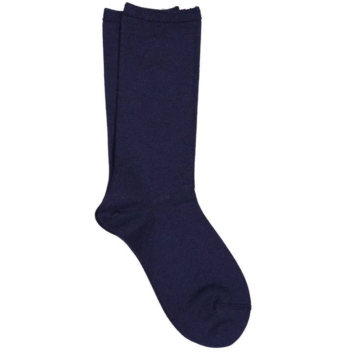 iLux - Wholesale Socks - Women's - Franni - Cashmere, Silk, Merino Luxury Jersey Crew2