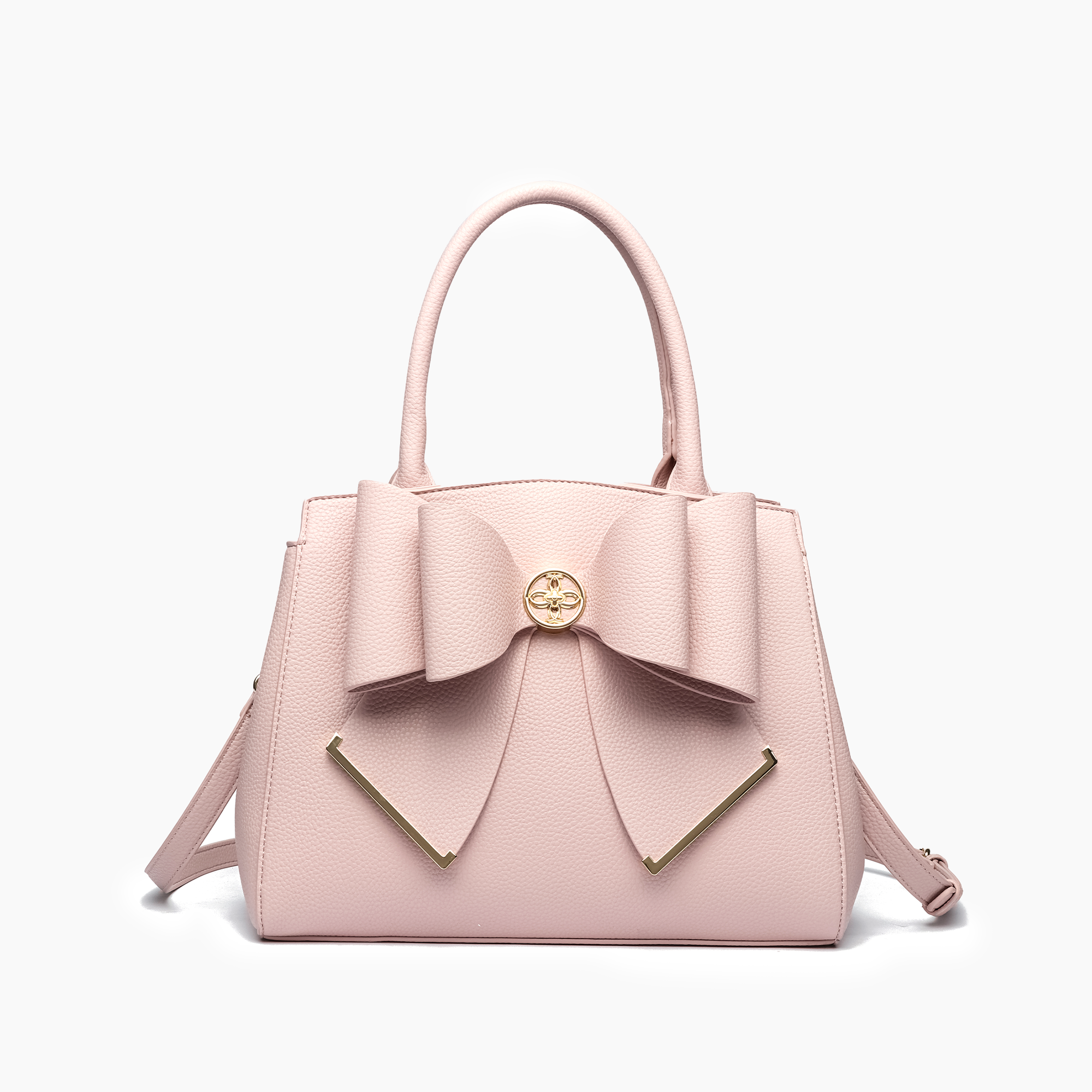 Like Dreams – wholesale Top handle bag – women's – Poppy Bowtie Structured Top Handle Shoulder Bag11