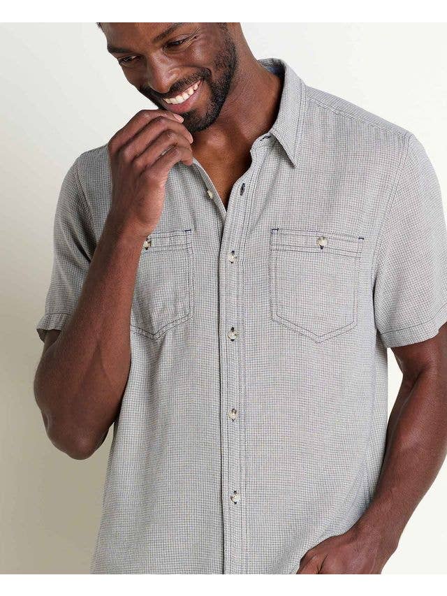 Toad&Co - Wholesale Button Down Shirt - Men's - Honcho Short Sleeve Shirt S25