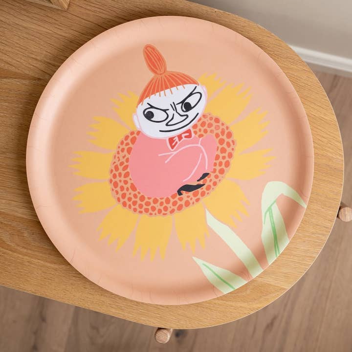 MOOMIN | Tray | Sunflower | ⌀ 35cm for wholesale by Treacle George (Muurla & Havi)