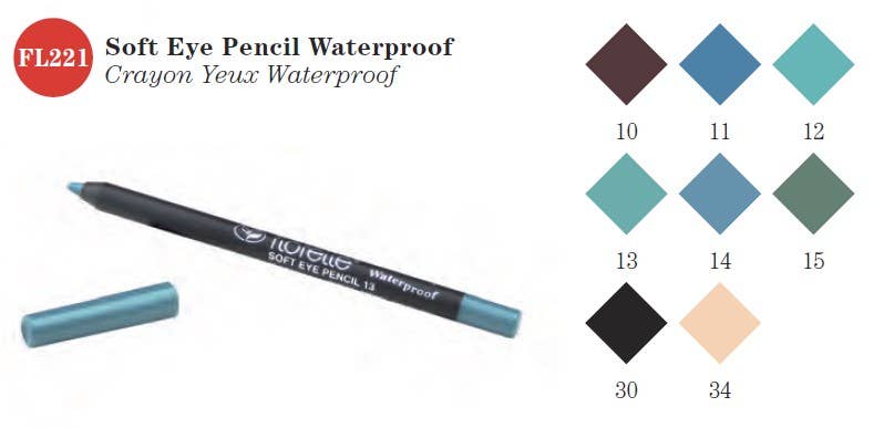 FLORELLE – Delineador/lápis por atacado – Lápis de Olhos à Prova d'Água Florelle FL 221 Macio3