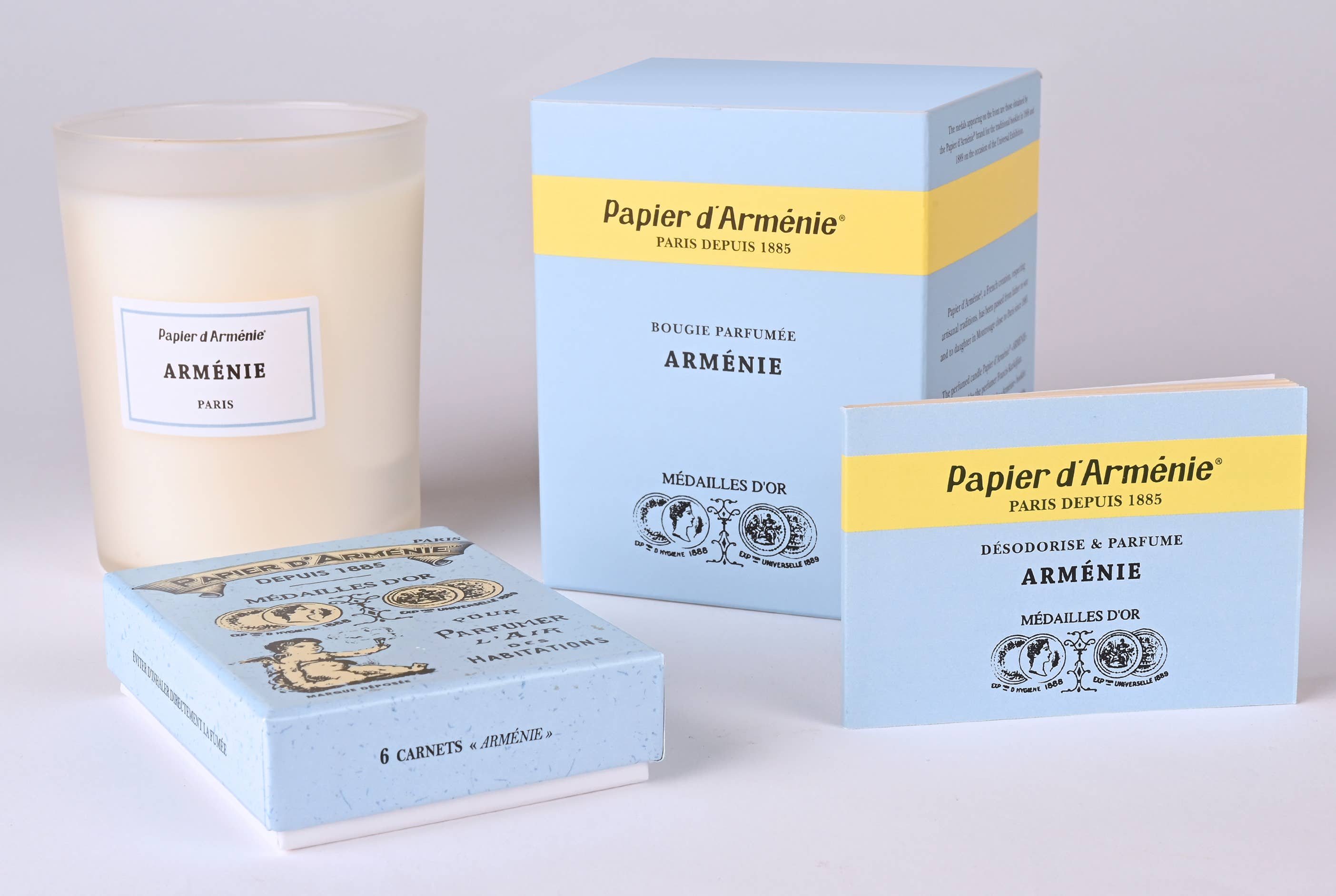 Ritual Scent - Wholesale Jar/Filled Candle - Papier d'Arménie 50 Hour Candles TRADITION, ARMÉNIE, LA ROSE5