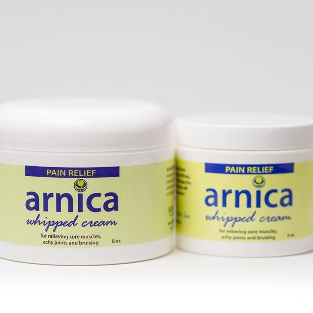 The Body Lounge - Wholesale Pain Relief Spray/Cream - 8oz Arnica Whipped Cream - Sore Muscles Achy Joints Relief