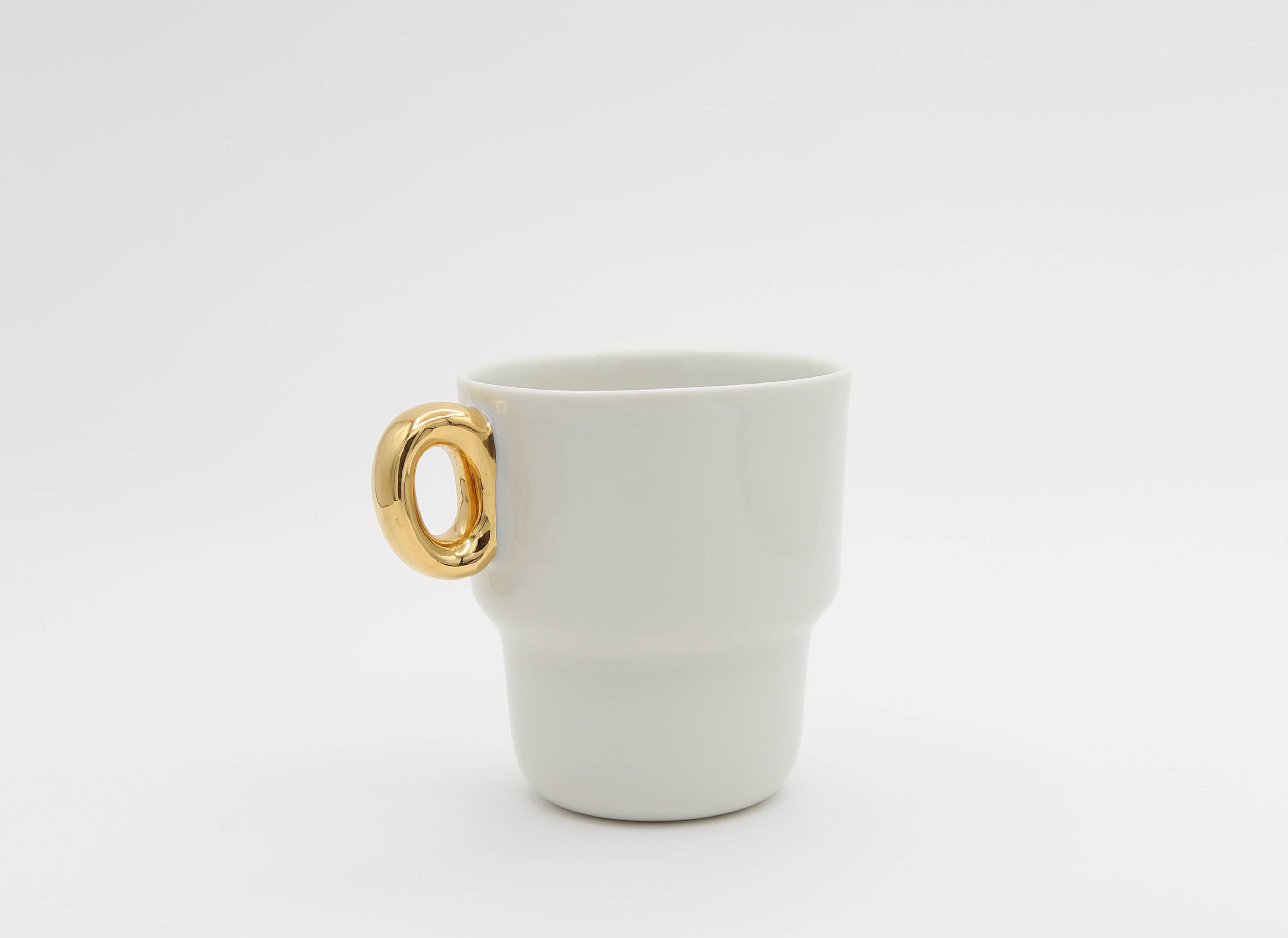 wemakeforms - Wholesale Coffee Mug - Crucis Gold - Porcelain Cup