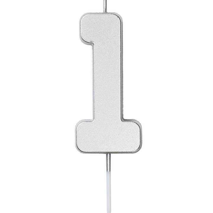 Number light 1st, 1, silver for wholesale by Designhouse95