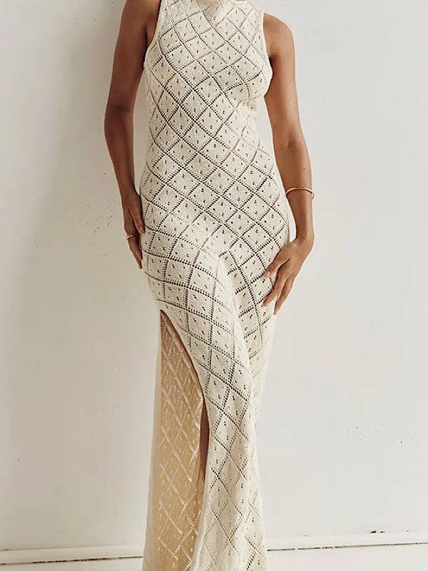 Diamond maxi cover up for wholesale by Miss Sparkling