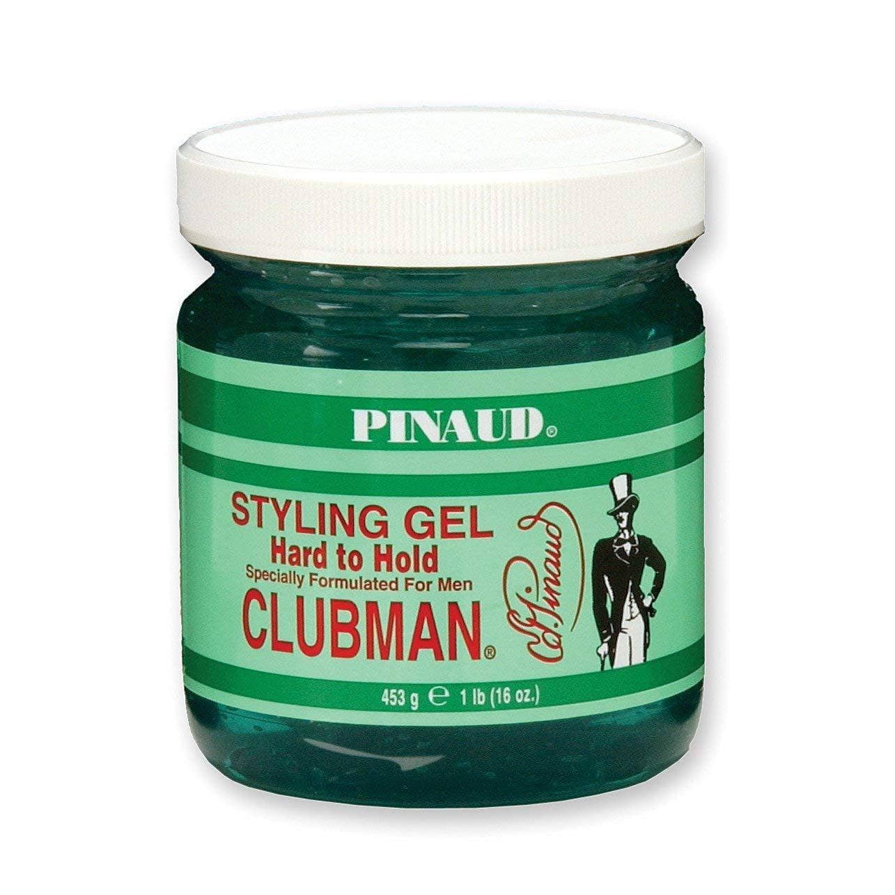 KT Supply - Wholesale Hair styling gel/mousse - Clubman Pinaud Hard To Hold Styling Gel, 16 Oz.
