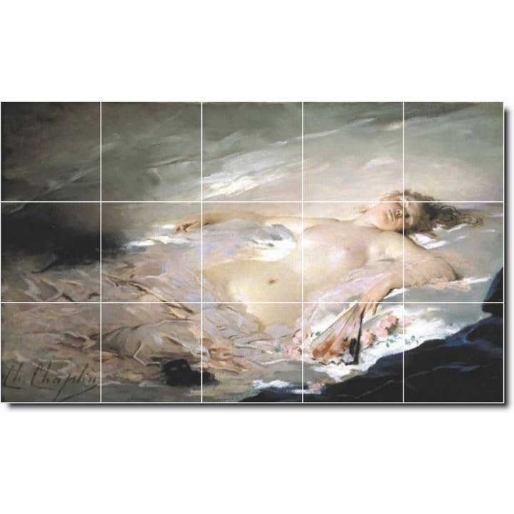 Nudes keramische tegelmuurschildering PT01440 voor wholesale door Picture-Tiles.com