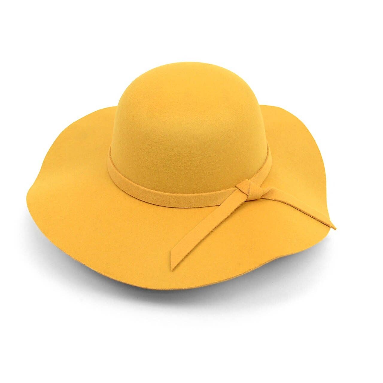 Selini New York - Wholesale Fedora - Women's - Women's Polyester Felt Floppy Wide Brim Bowknot Hat11