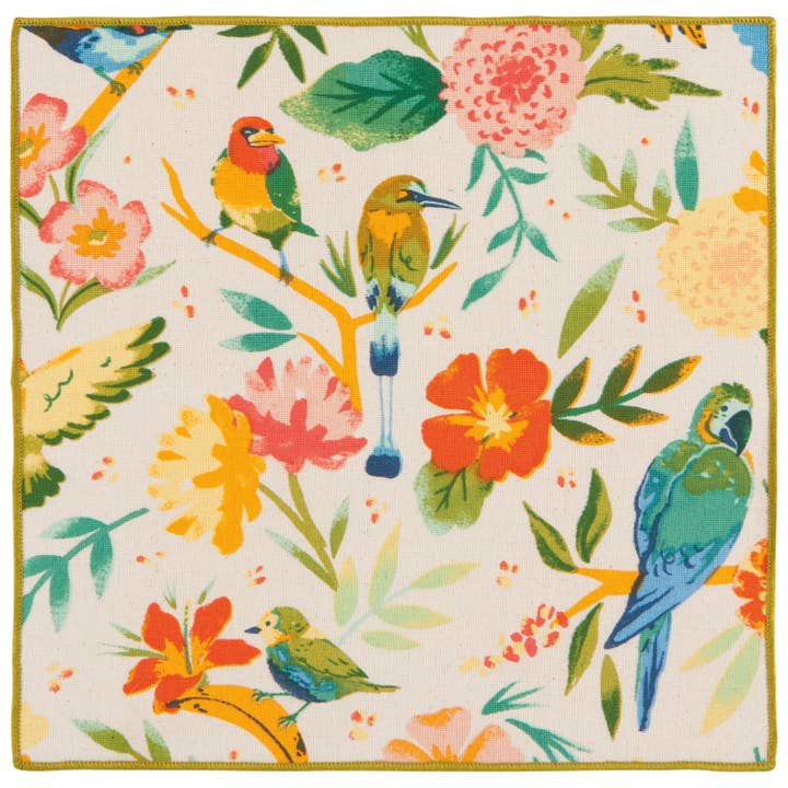 Danica Jubilee - Wholesale Dinner & Cloth Napkin - Tropical Trove Cocktail Napkins Set of 45