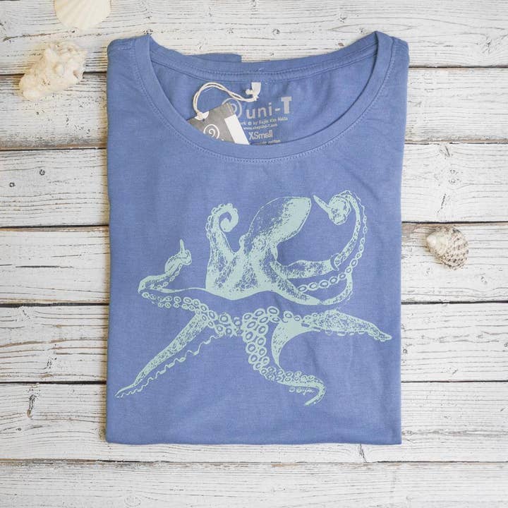 Oktopus T-Shirt für Frauen für den Großhandel von Uni-T