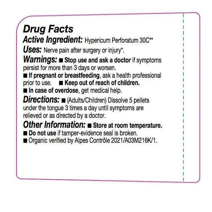 Ollois - Wholesale Oral Supplement/Vitamin - Olloïs Hypericum Perforatum 30C Vegan Organic kosher, 80ct2