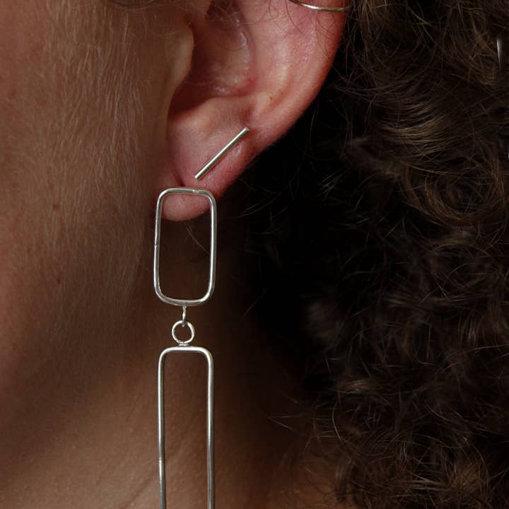 Soek. Atelier - Wholesale Dangle Earrings - Blinking Block Earring | Tough, sturdy and comfortable2