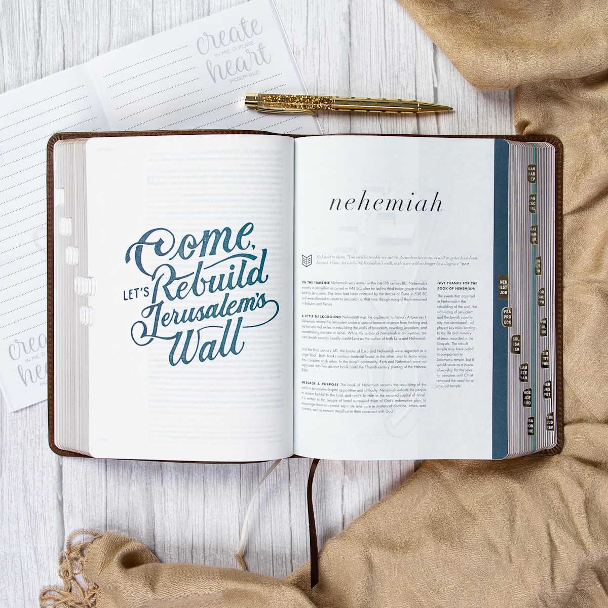 Lifeway - Wholesale Display Book - CSB She Reads Truth Bible, Brown Genuine Leather, Indexed6