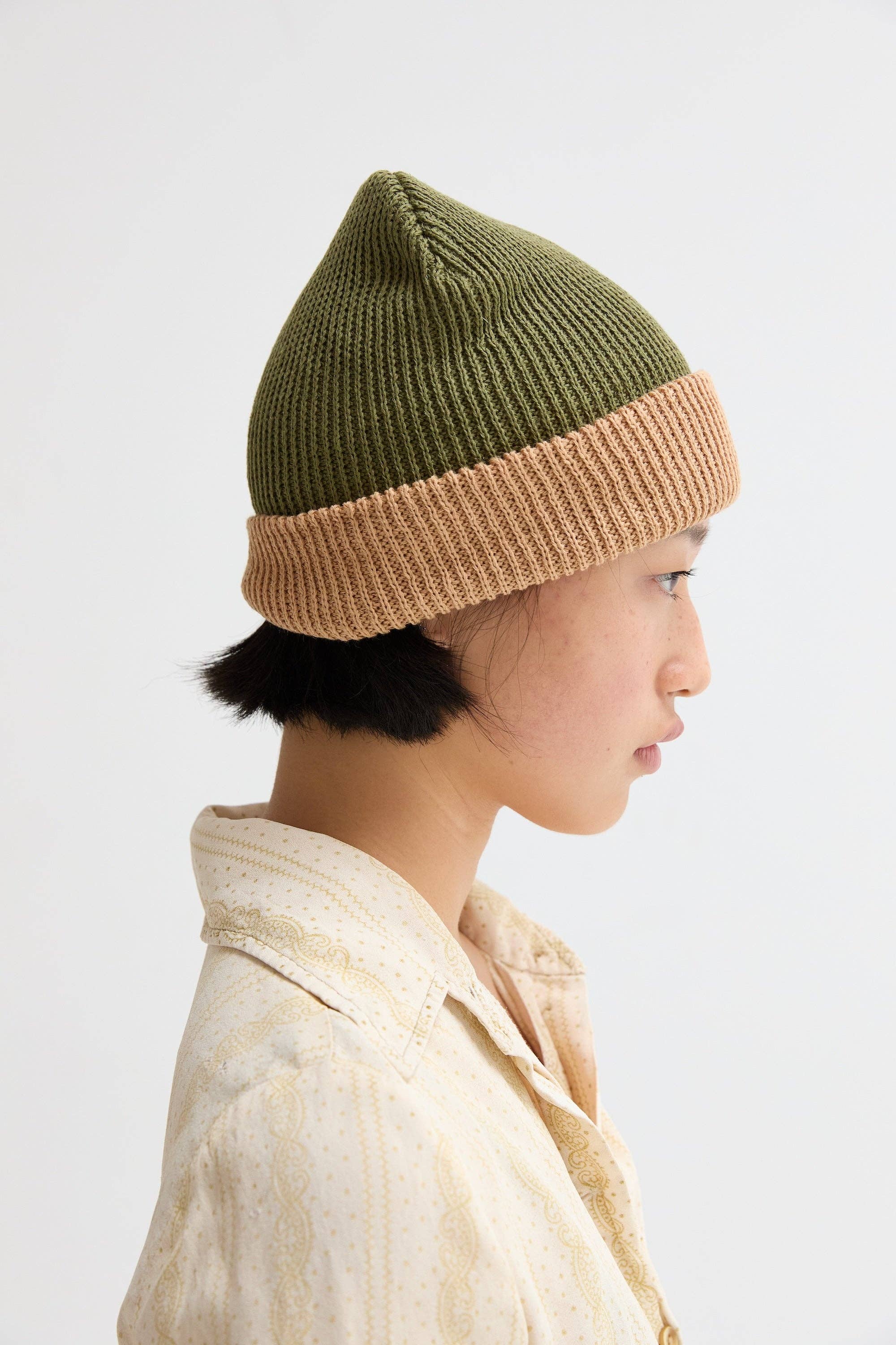 Weld Mfg. - Wholesale Beanie - Women's - Two Tone Slacker Beanie2