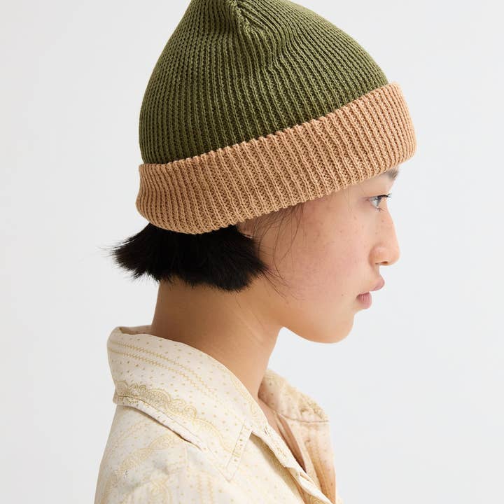 Weld Mfg. - Wholesale Beanie - Women's - Two Tone Slacker Beanie2