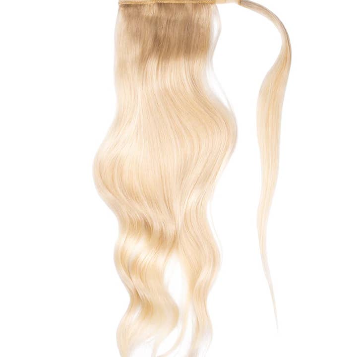 Euphoria Hair & Accessories - Wholesale Hair Extensions - Juliet 18''- Human Hair Wrap-Around Ponytail Extension11