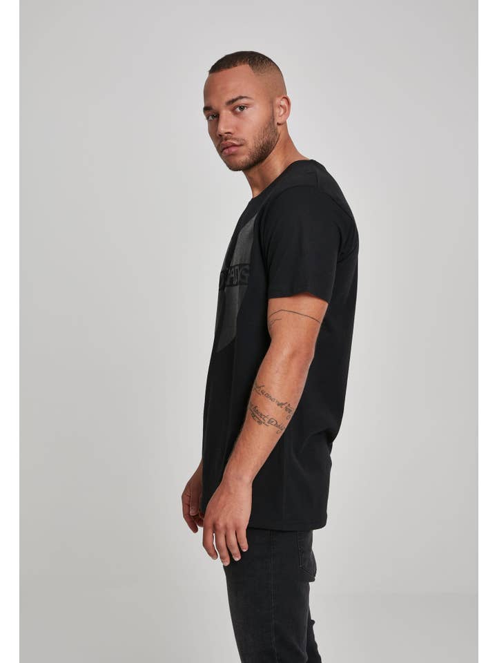 Wu-Wear Wu-Tang Black Logo T-shirt for wholesale on Faire